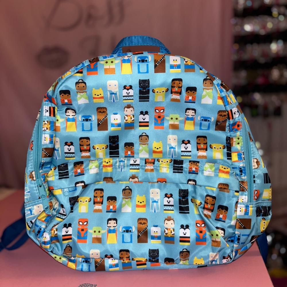Disney Blue Character Kids Backpack